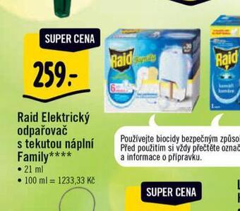 Albert Raid elektrický odpařovač nabídka