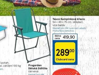 Tesco Tesco kempinkové křeslo nabídka