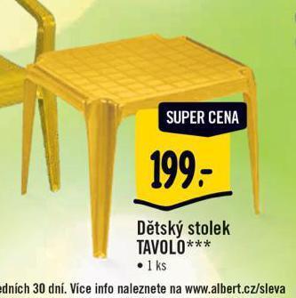 Albert Dětský stolek nabídka