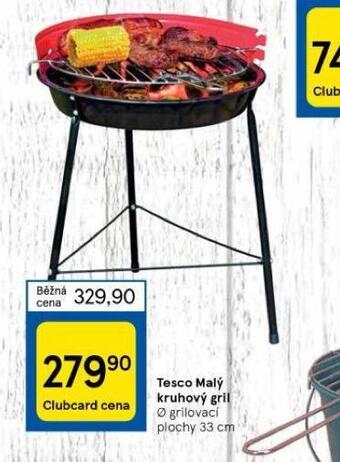 Tesco Tesco malý kruhový gril nabídka
