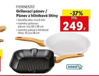 Grilovací pánev/Pánev z hliníkové litiny