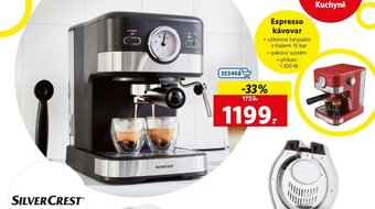 Lidl Espresso kávovar nabídka