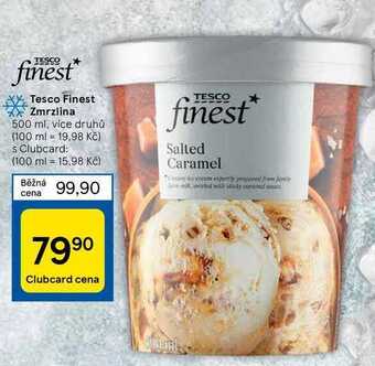 Tesco Tesco finest zmrzlina 500 ml nabídka
