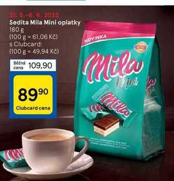 Tesco Sedita mila mini oplatky 180 g nabídka