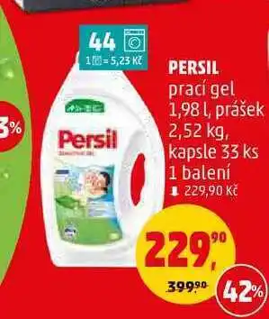 Penny Market Persil prací gel, 1,98 l nabídka