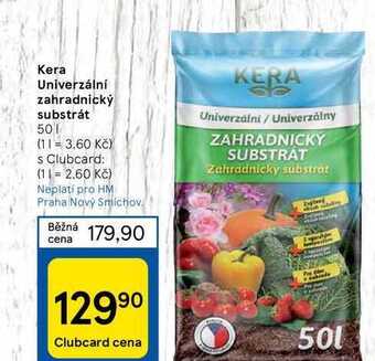 Tesco Kera univerzální zahradnický substrát 50 l nabídka