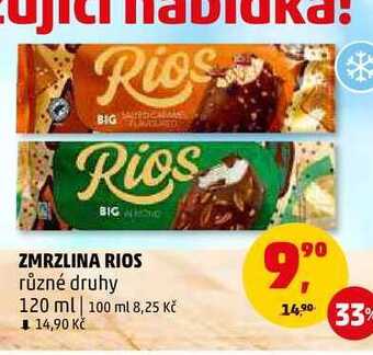 Penny Market Zmrzlina rios, 120 ml nabídka