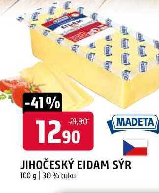 Terno Jihočeský eidam sýr 100 g nabídka