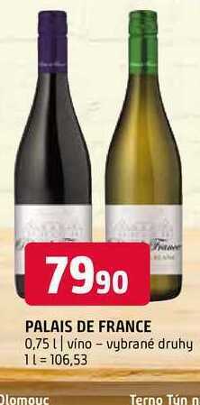 Terno Palais de france 0,75 l nabídka