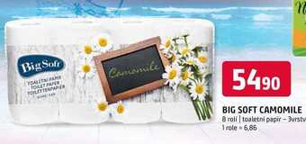 Terno Big soft camomile 8 rolí toaletní papír - 3vrstvý nabídka