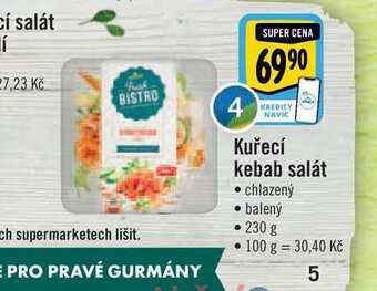 Albert Kuřecí kebab salát 230 g nabídka
