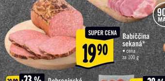 Albert Babiččina sekaná 100 g nabídka