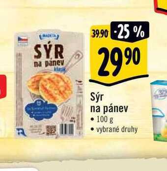 Albert Sýr na pánev • 100 g nabídka
