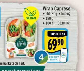 Albert Wrap caprese 180 g nabídka