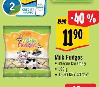 Albert Milk fudges 100 g nabídka