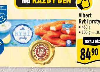 Albert Albert rybí prsty 450 g nabídka