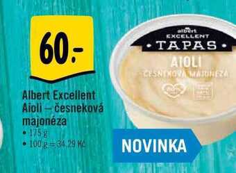 Albert Albert excellent aioli - česneková majonéza 175 g nabídka