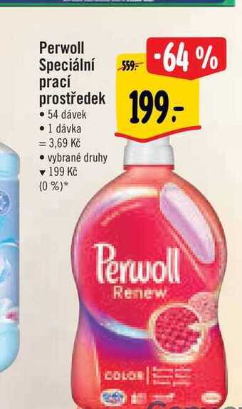 Albert Perwoll speciální prací prostředek • 54 dávek nabídka