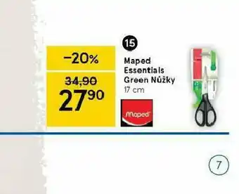 Tesco Maed essentials green nůžky nabídka
