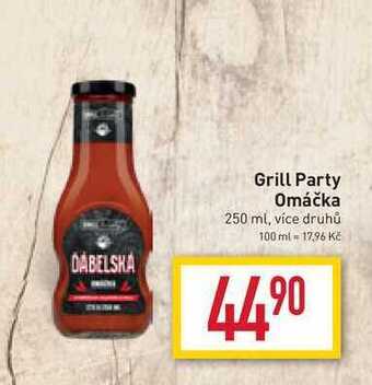 Billa Grill party omáčka 250 ml nabídka