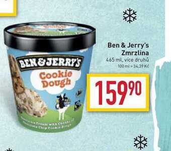 Billa Ben & jerry's zmrzlina 465 ml nabídka