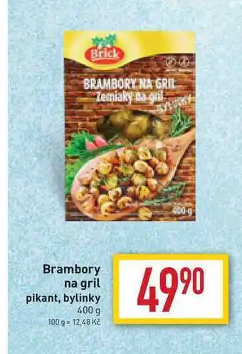 Billa Brambory na gril pikant, bylinky 400 g nabídka