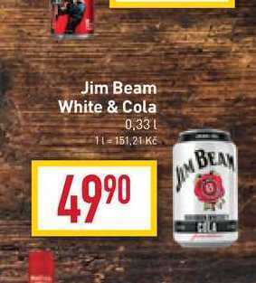 Billa Jim beam white & cola 0,33l nabídka