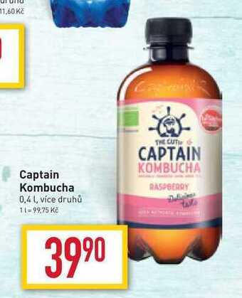 Billa Captain kombucha 0,4l nabídka