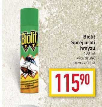 Billa Biolit sprej proti hmyzu 400 ml nabídka
