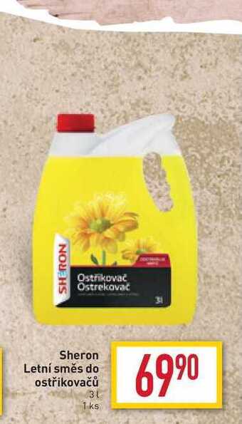 Billa Sheron letní směs do ostřikovačů 3l nabídka