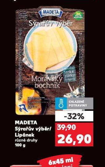 Madeta sýrařův výběr / lipánek