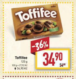 Billa Toffifee nabídka