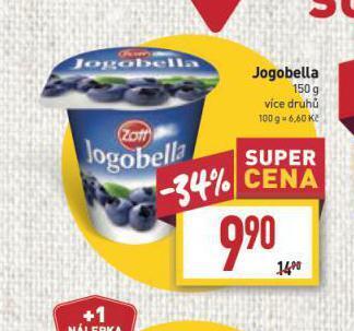 Billa Jogobella nabídka