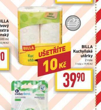 Billa Kuchyňské utěrky nabídka