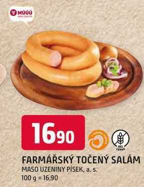 Trefa Farmářský točený salám 100g nabídka