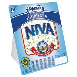 Trefa Madeta jihočeská niva 50% sýr s plísní uvnitř hmoty porce 220g nabídka