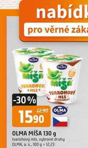 Trefa Olma míša 130 g tvarohový mls nabídka