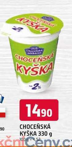 Trefa Choceňská kyška 330 g nabídka