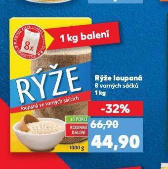 Kaufland Rýže loupaná nabídka