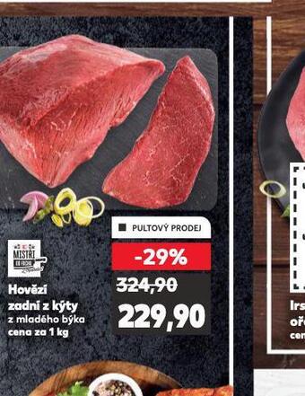 Kaufland Hovězí zadní z kýty nabídka