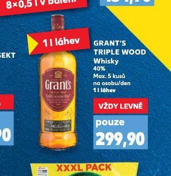 Kaufland Grant´s triple wood nabídka