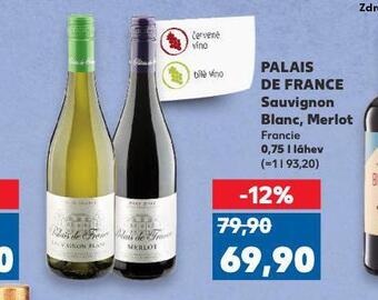 Kaufland Palais de france sauvignon blanc nabídka