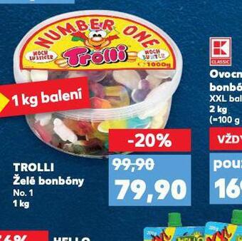 Trolli želé bonbony