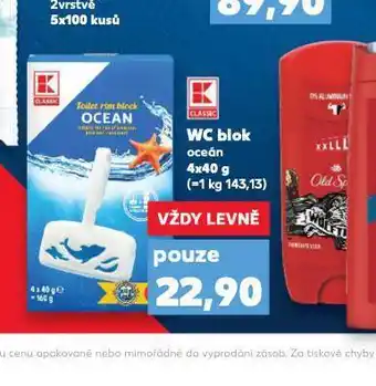 Kaufland Wc blok oceán nabídka