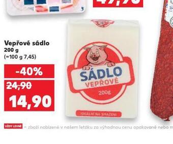 Kaufland Vepřové sádlo nabídka