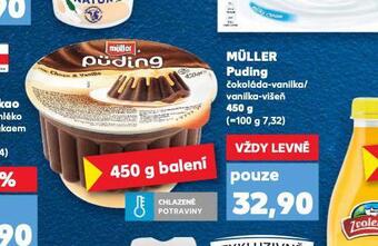 Kaufland Müller puding nabídka