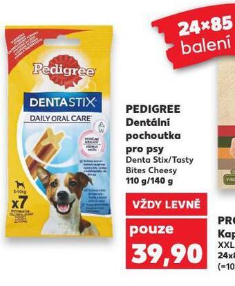 Kaufland Pedigree dentální pochoutka pro psy nabídka