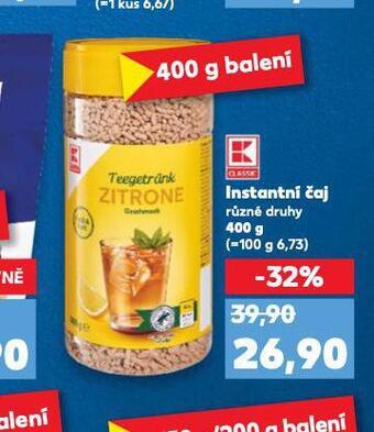 Kaufland Instantní čaj nabídka