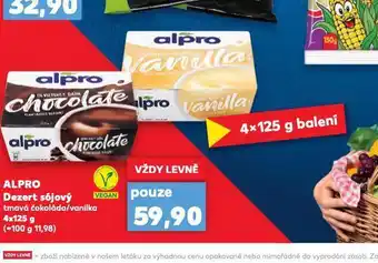 Kaufland Alpro dezert sójový nabídka