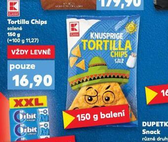 Kaufland Tortilla chips nabídka